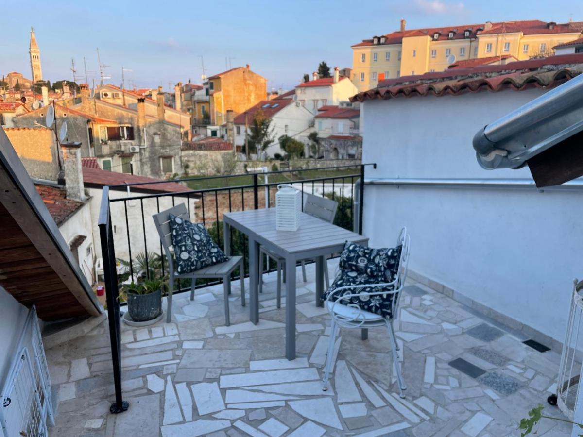 Steinhaus Mit Terrasse Apartman Rovinj Kültér fotó